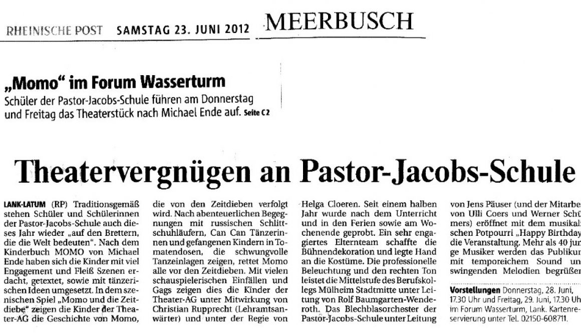 RP vom 23.06.2012 | www.rp-online.de/region-duesseldorf/meerbusch