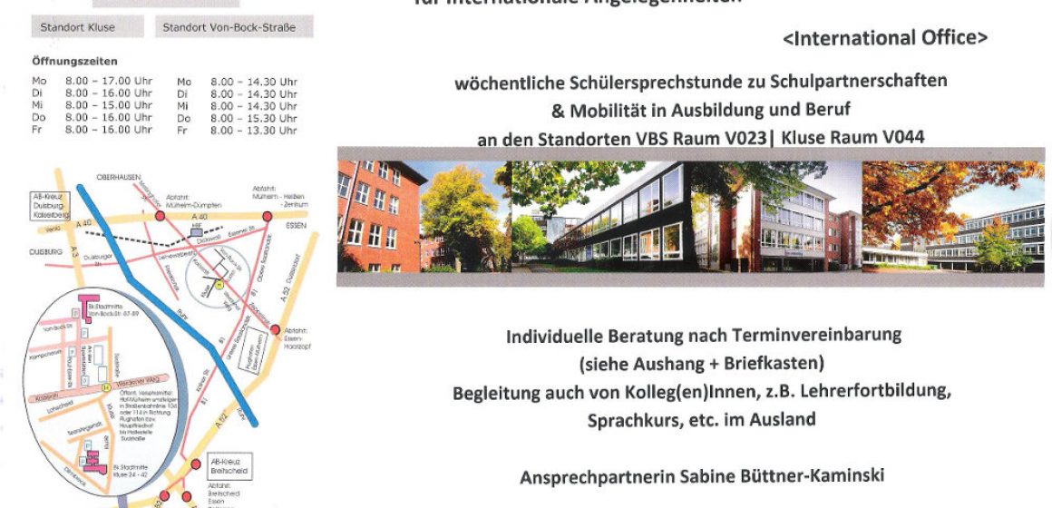 Eröffnung des International Office am BK-Stadtmitte
