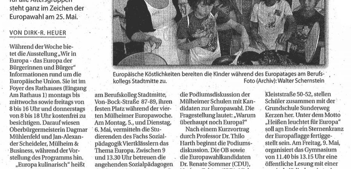 Mülheimer Woche vom 03.05.2014 | www.lokalkompass.de/muelheim