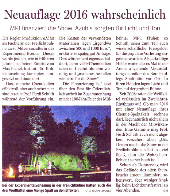 NRZ vom 15.09.2014 | www.DerWesten.de/staedte/muelheim