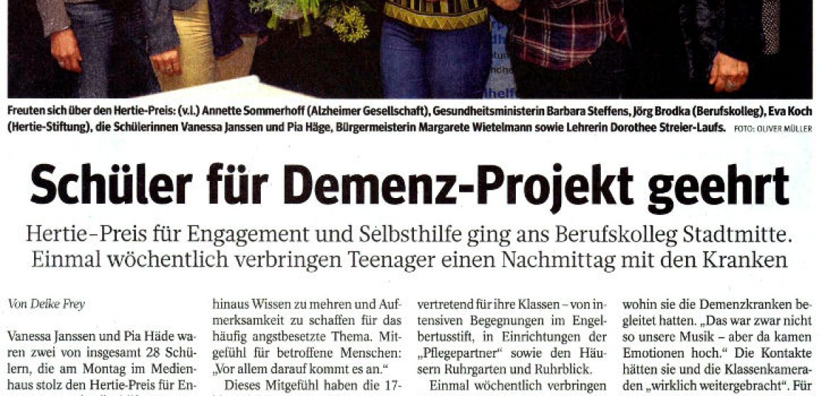 WAZ vom 15.12.2015 | www.DerWesten.de/staedte/muelheim