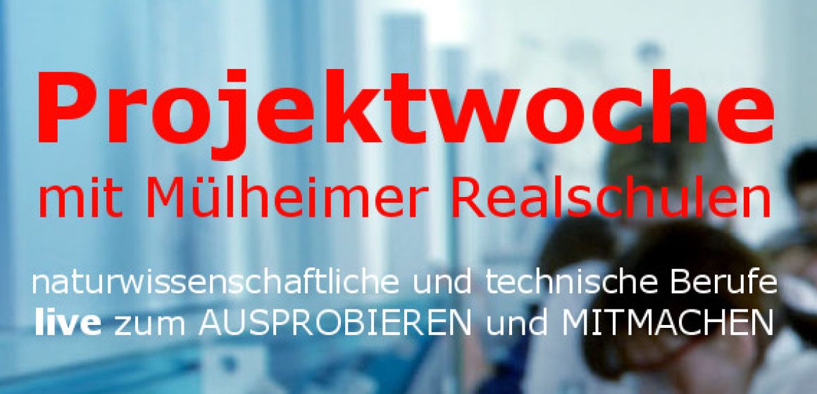 Projekt mit Mülheimer Realschulen header