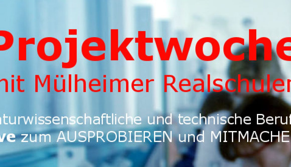 Projekt mit Mülheimer Realschulen header